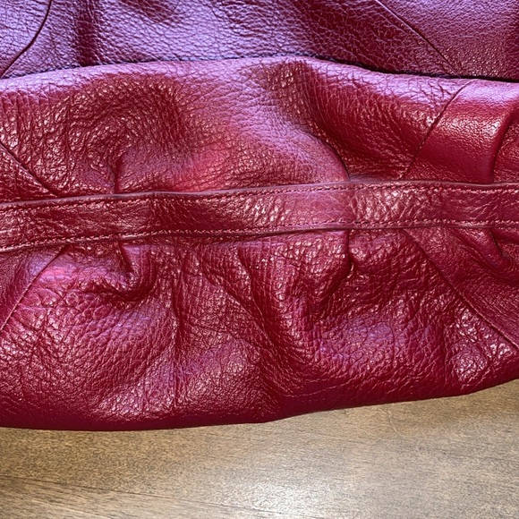 FENN WRIGHT MANSON red leather bag - Picture 7 of 10
